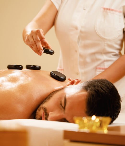 Interior of The Spa Space massage room in Sector 14, Gurugram